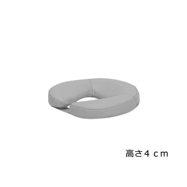 高田ベッド製作所 ニューフェイス 幅29×奥行29×高さ4cm グレー TB-77C-126 1個 61-3726-19（直送品）