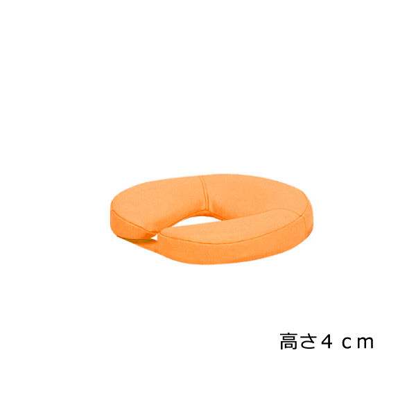 高田ベッド製作所 ニューフェイス 幅29×奥行29×高さ4cm オレンジ TB-77C-126 1個 61-3726-20（直送品）