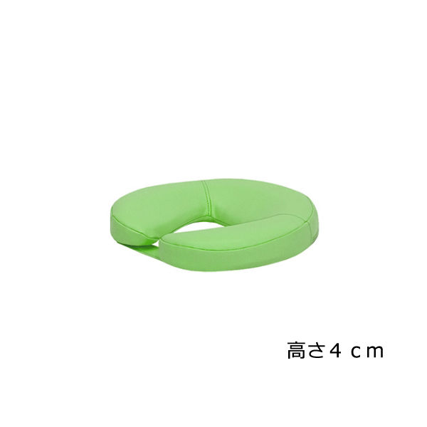 高田ベッド製作所 ニューフェイス 幅29×奥行29×高さ4cm 抹茶 TB-77C-126 1個 61-3726-21（直送品）