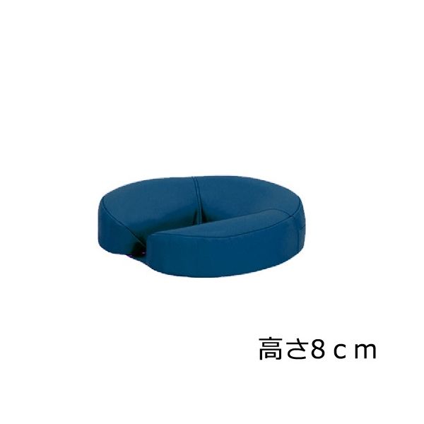 高田ベッド製作所 ニューフェイス 幅29×奥行29×高さ8cm メディブルー TB-77C-126 1個 61-3726-42（直送品）