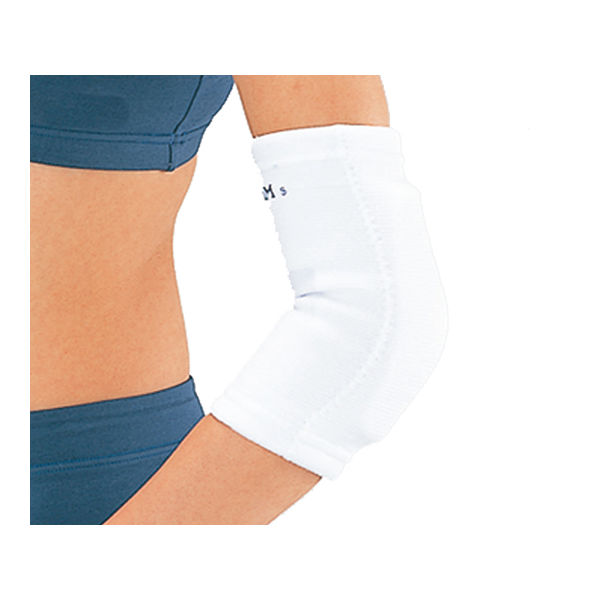 D&M エルボーパッド 737 ホワイト M #737 1個 62-0868-69（直送品）