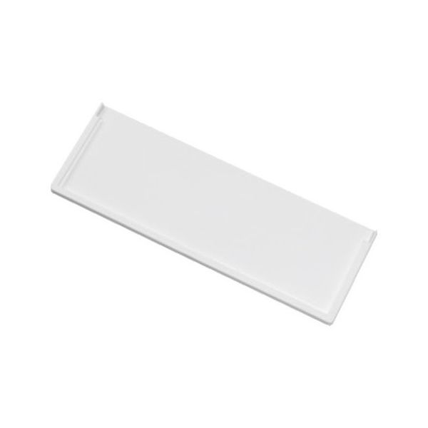 サカセ化学工業 病棟名プレートホルダー(200×70×5.1mm)ホワイト NC-10 1個 62-0853-27（直送品）