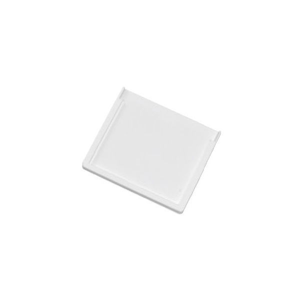 サカセ化学工業 病棟名プレートホルダー(80×70×5.1mm)ホワイト NC-11 1個 62-0853-28（直送品）