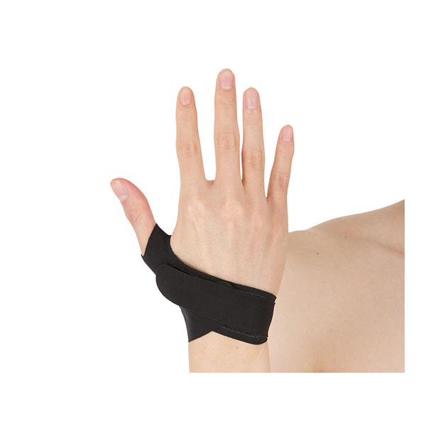 D&M サムラップ ブラック M ミギ #D-30 ブラックM 1個 62-2692-48（直送品）