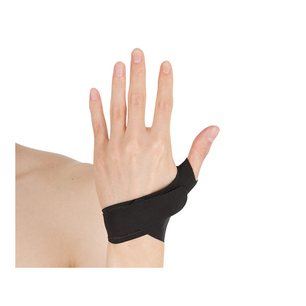 D&M サムラップ ブラック L ヒダリ #D-30 ブラックL 1個 62-2692-51（直送品）