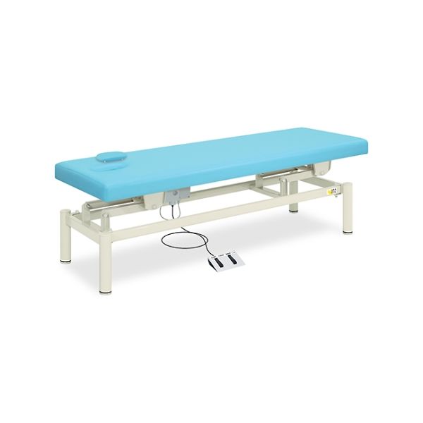 高田ベッド製作所 有孔フタ付電動ハイロー 幅55×長さ180×高さ45~83cm アイボリー TB-154 1個 61-5903-63（直送品）