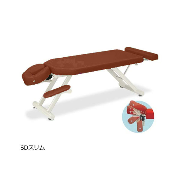 高田ベッド製作所 SDスリム 幅70×長さ170~200×高さ45cm ライトブラウン TB-1053 1個 61-6451-26（直送品）
