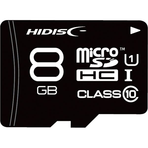 磁気研究所 microSDカード 8GB Class10 UHS1 アダプタなし 
