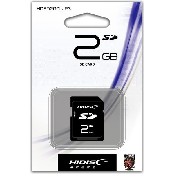 磁気研究所 HIDISC SDカード 2GB HDSD2GCLJP3 1個