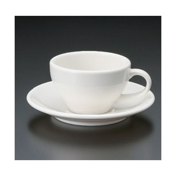 アースモス 美濃焼 カップ＆ソーサー グランデ紅茶碗皿 [225cc] （3個入）（直送品）