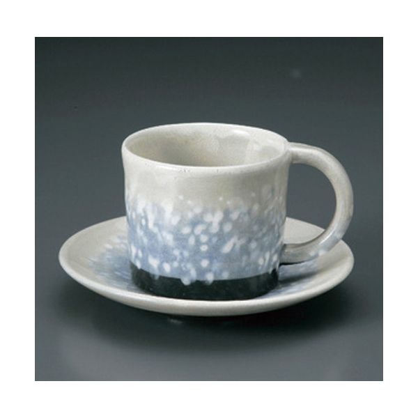 アースモス 美濃焼 和風コーヒーカップ 淡雪切立コーヒー碗 C/S [240cc] （1個入）（直送品）
