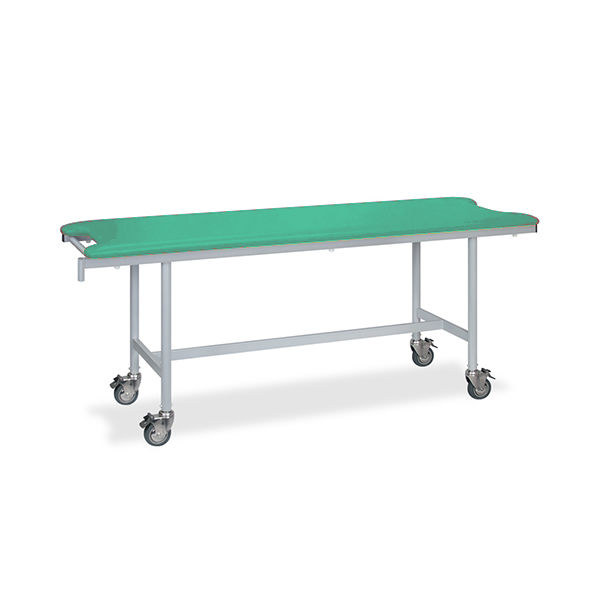 高田ベッド製作所 アルミストレッチャー100 幅65×長さ180×高さ90cm ライトグリーン TB-1348 1個 62-5016-06（直送品）