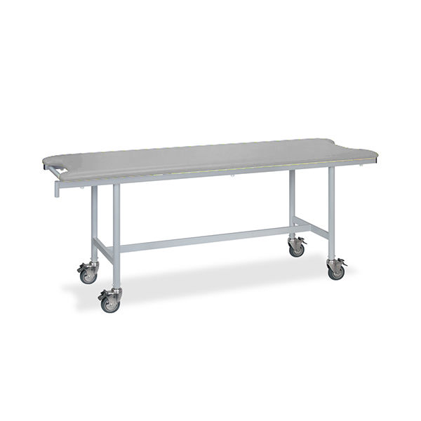 高田ベッド製作所 アルミストレッチャー100 幅65×長さ180×高さ90cm グレー TB-1348 1個 62-5016-10（直送品）