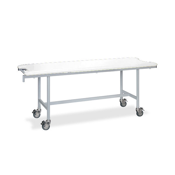 高田ベッド製作所 アルミストレッチャー100 幅65×長さ180×高さ80cm 白 TB-1348 1個 62-5015-65（直送品）