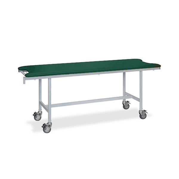 高田ベッド製作所 アルミストレッチャー100 幅60×長さ190×高さ85cm メディグリーン TB-1348 1個 62-5015-07（直送品）