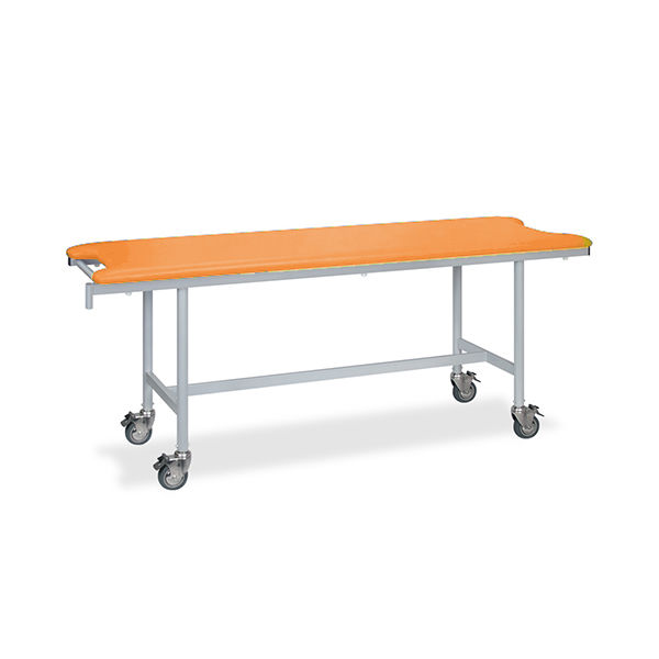 高田ベッド製作所 アルミストレッチャー100 幅60×長さ190×高さ80cm オレンジ TB-1348 1個 62-5014-83（直送品）