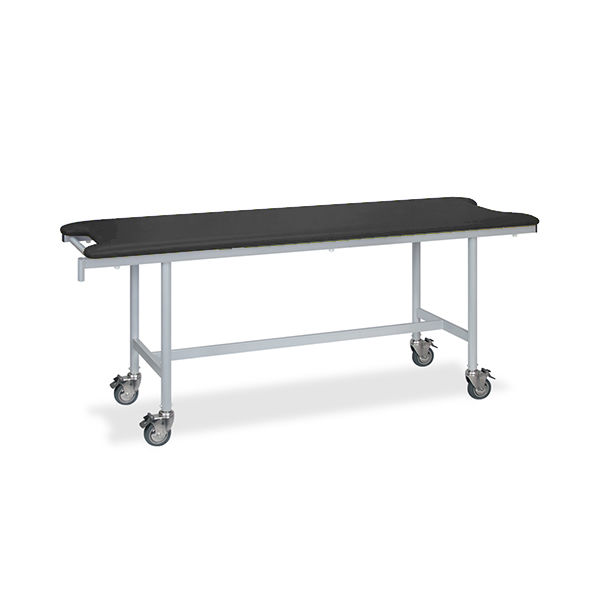 高田ベッド製作所 アルミストレッチャー100 幅65×長さ190×高さ90cm 黒 TB-1348 1個 62-5016-94（直送品）