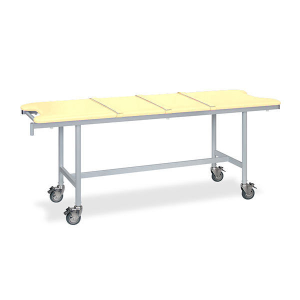 高田ベッド製作所 アルミストレッチャー100(ベルト付き) 幅65×長さ180×高さ75cm クリーム TB-1351 1個（直送品）