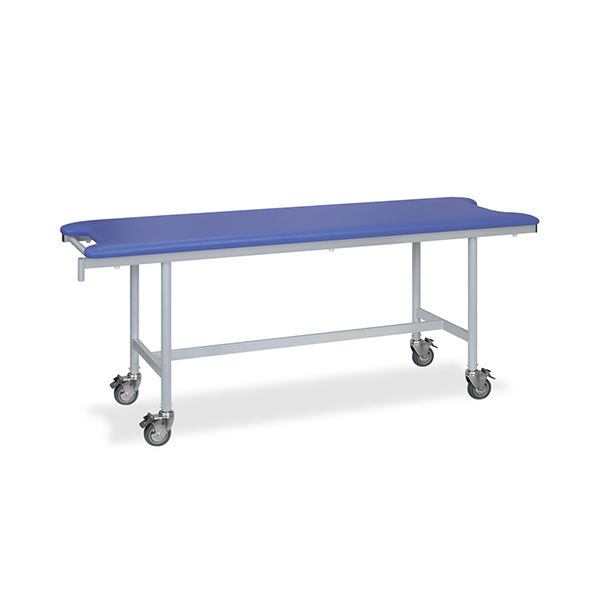 高田ベッド製作所 アルミストレッチャー100 幅60×長さ190×高さ75cm メディブルー TB-1348 1個 62-5014-69（直送品）