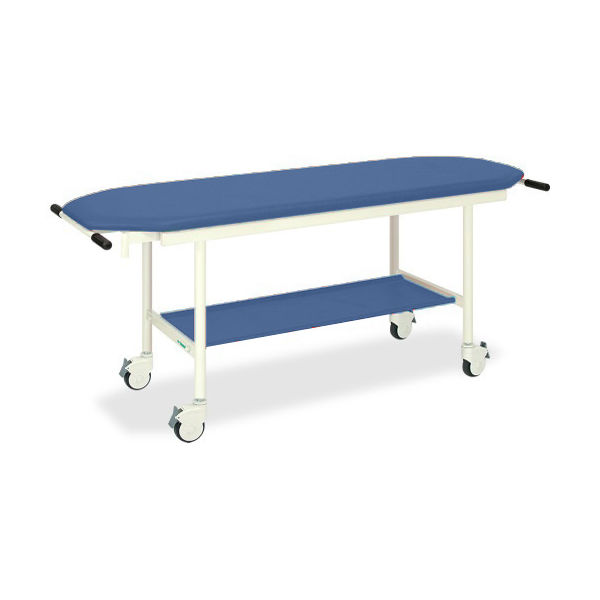 高田ベッド製作所 ライトストレッチャー100 幅70×長さ170×高さ70cm メディブルー TB-1029 1台 62-8702-40（直送品）