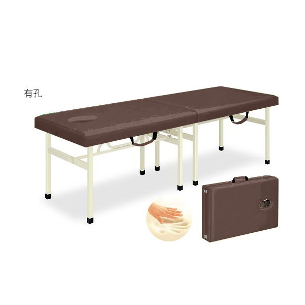 高田ベッド製作所 有孔メモリーオリコ 幅40×長さ180×高さ50cm 茶 TB-754U 1個 63-0021-94（直送品）