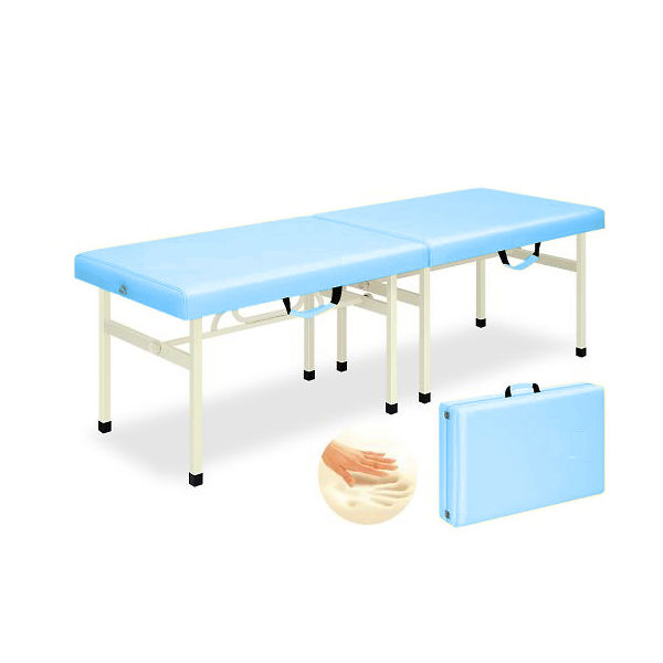 高田ベッド製作所 メモリーオリコ 幅40×長さ180×高さ40cm スカイブルー TB-754 1個 63-0001-30（直送品）