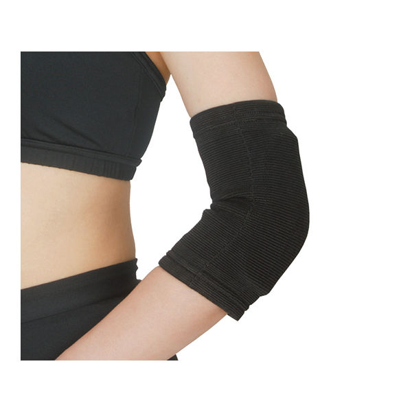 D&M エルボーパッド 737 ブラック S #737 1個 62-0872-20（直送品）