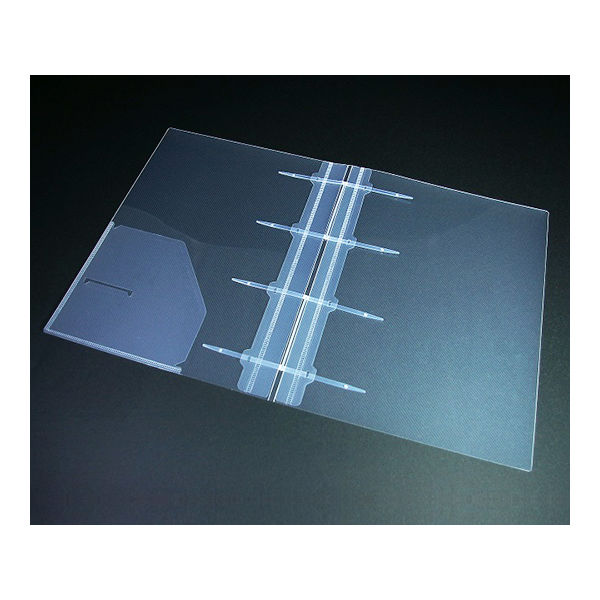 サンリーフ カルテファイル A4 100枚入 SN-705-4 1箱(100冊) 62-2918-68（直送品）