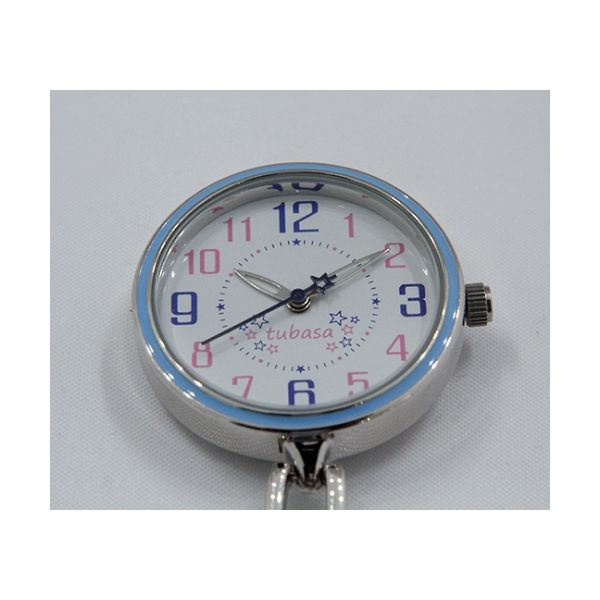 翼工業 2wayナースウォッチ エンジェルナース ブルー 07005364 1本 61-9057-93（直送品）