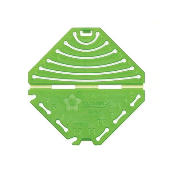 クロバー つまみ加工プレート 「菱つまみS」 57455 1個 62-4088-98（直送品）