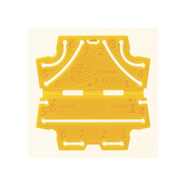 クロバー つまみ加工プレート 「丸つまみSS」 57457 1個 62-4089-01（直送品）