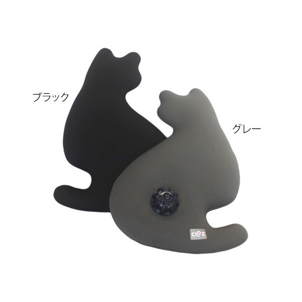 ヘルメット潜水 クロッツ 湯たんぽ ネコタイプ ブラック HY-618-BK 1個 62-9827-99（直送品）