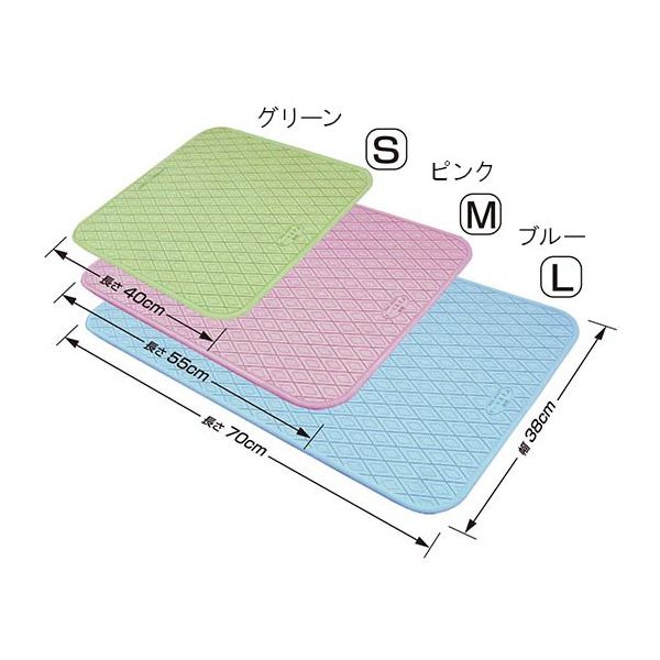 シンエイテクノ ダイヤエース ピンク L SD 20/L 1枚 62-1631-47（直送品）