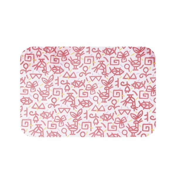 ケアファッション 名札付食事用エプロン ピンク 39670-01 1枚 61-7384-47（直送品）