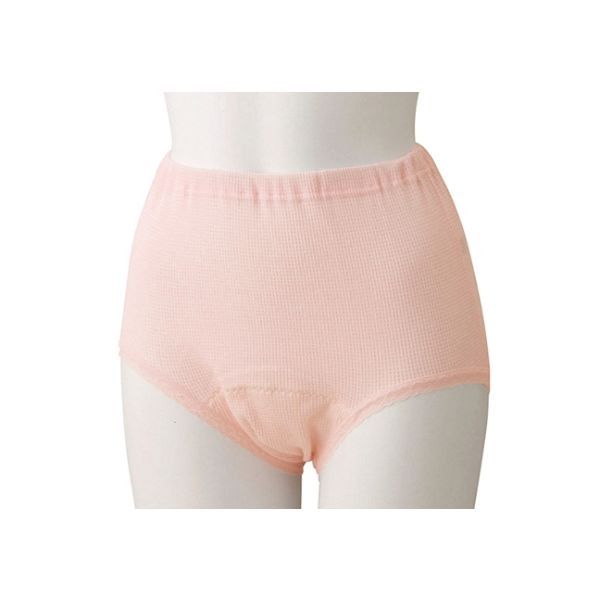 ケアファッション 婦人ショーツ ピーチ M 38162-11 1枚 61-7378-15（直送品）