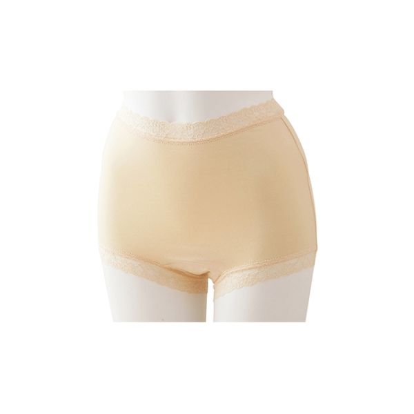 ケアファッション 婦人ショーツ ベージュ M 38070-01 1枚 61-7378-18（直送品）