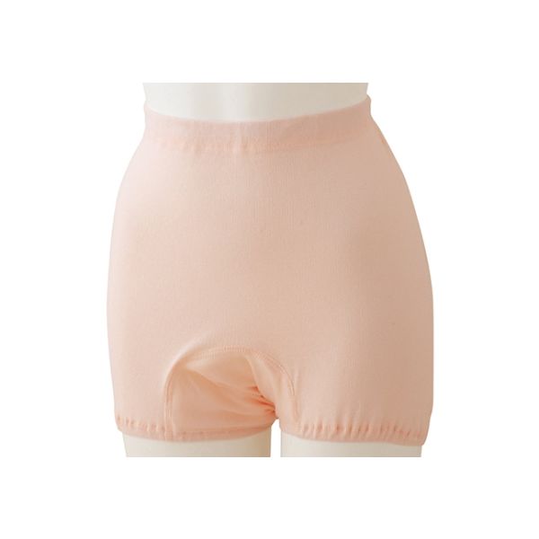 ケアファッション 婦人ズロース ピーチ M 38289-01 1枚 61-7378-33（直送品）