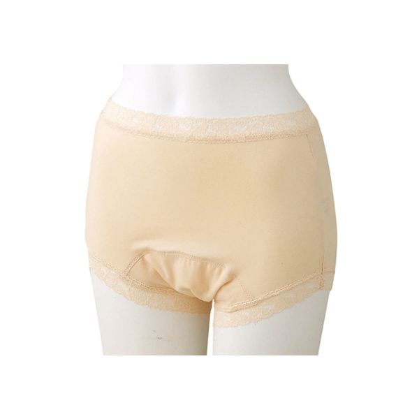 ケアファッション 婦人ショーツ ベージュ M 38228-01 1枚 61-7378-46（直送品）