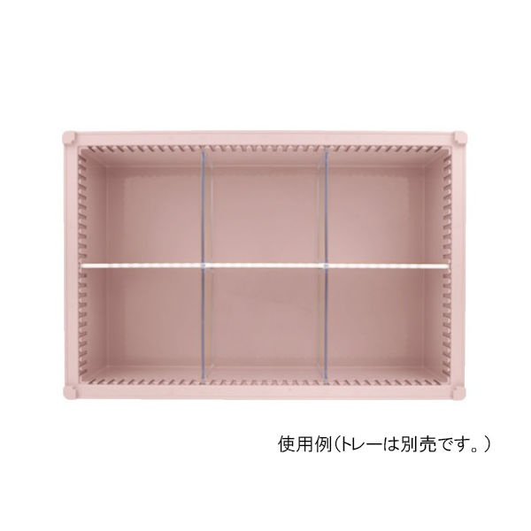 サカセ化学工業 仕切板Dセット トレー64ー17タイプ(深さ17cm)用 耐熱・制電タイプ PDD17-Dセット 1セット（直送品）