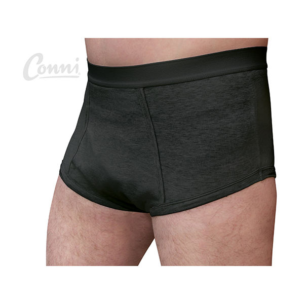 Conni メンズ・オスカー Sサイズ ブラック 5702-1-B 1枚 62-7115-18（直送品）