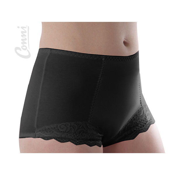 Conni レディース・シャンティ サイズ10 ブラック 5601-10-B 1枚 62-7116-01（直送品）