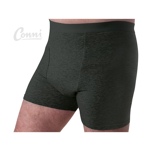 Conni メンズ・カルバン XXLサイズ ブラック 5701-5-B 1枚 62-7115-20（直送品）