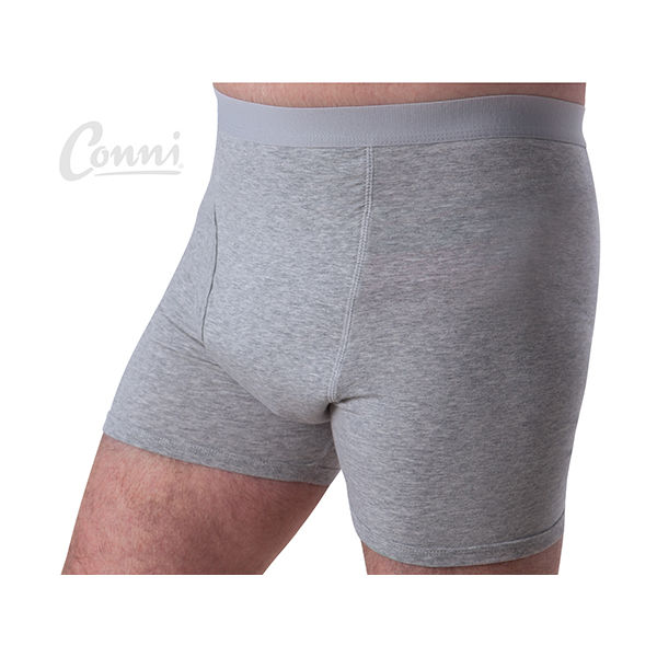 Conni メンズ・カルバン Sサイズ グレー 5701-1-G 1枚 62-7115-27（直送品）