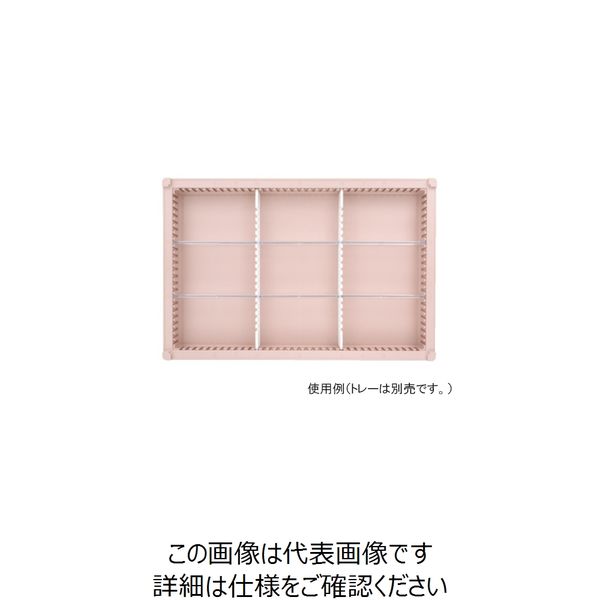 サカセ化学工業 仕切板Cセット トレー64ー05タイプ(深さ5cm)用 帯電防止タイプ PD05-Cセット 1セット 62-0851-12（直送品）