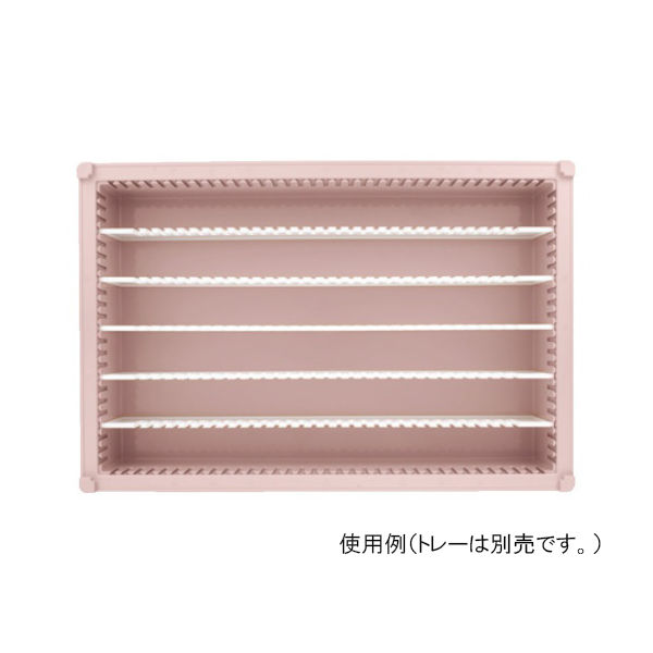 サカセ化学工業 仕切板Fセット トレー64ー10タイプ(深さ10cm)用 帯電防止タイプ PD10-Fセット 1セット 62-0851-50（直送品）