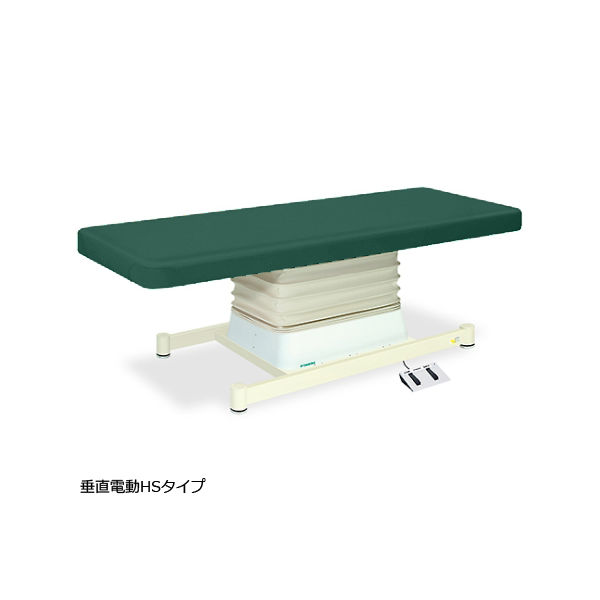 高田ベッド製作所 垂直電動HSタイプ 幅65×長さ170×高さ46~79cm メディグリーン TB-897 1個 61-5844-13（直送品）