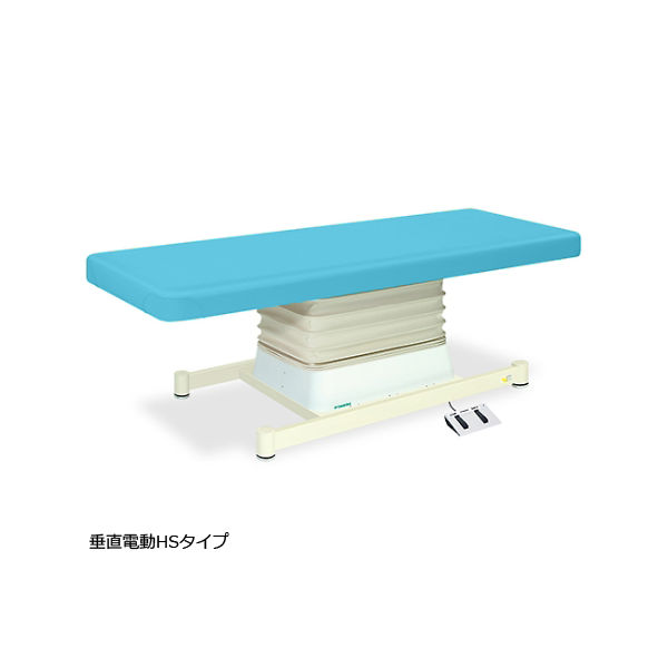 高田ベッド製作所 垂直電動HSタイプ 幅55×長さ170×高さ46~79cm スカイブルー TB-897 1個 61-5843-01（直送品）