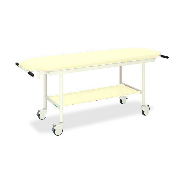 高田ベッド製作所 ライトストレッチャー100 幅55×長さ190×高さ80cm クリーム TB-1029 1台 62-8696-39（直送品）