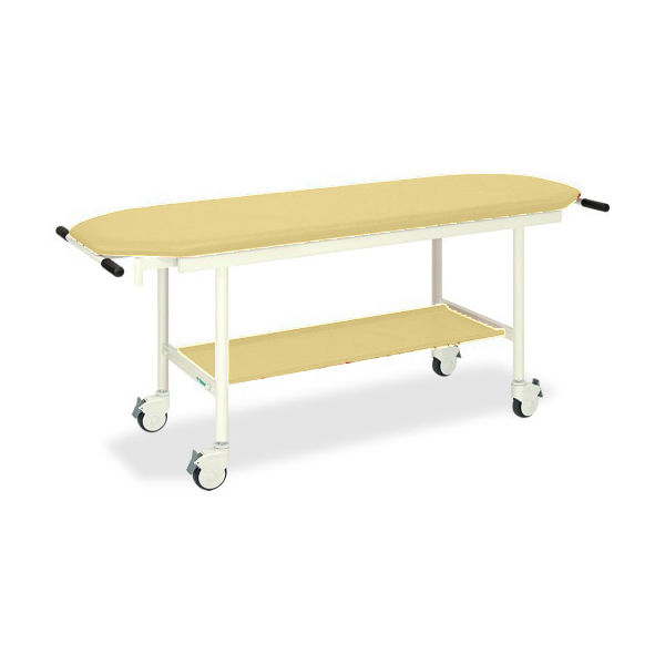 高田ベッド製作所 ライトストレッチャー100 幅60×長さ180×高さ75cm アイボリー TB-1029 1台 62-8697-91（直送品）