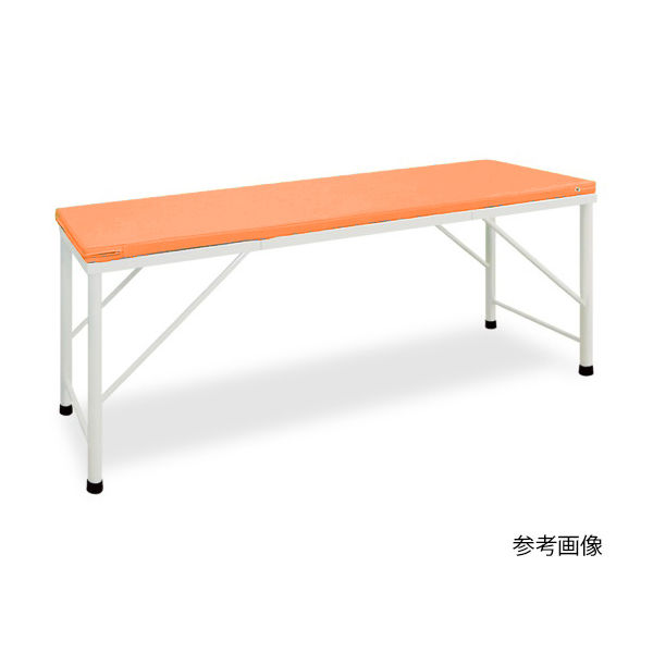 高田ベッド製作所 処理台 幅50×長さ170×高さ60cm オレンジ TB-367 1台 62-8647-99（直送品）